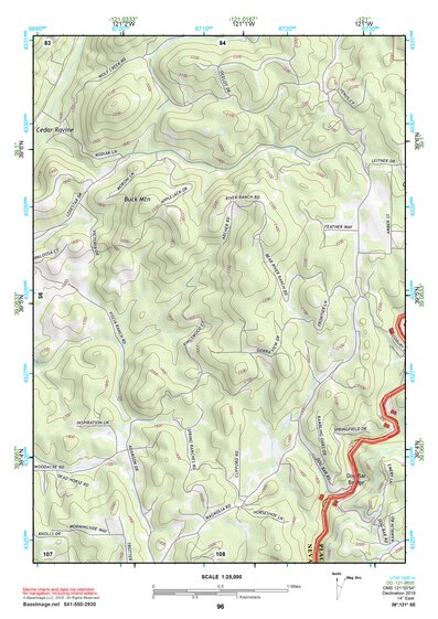 39121SE Page 96 Yuba City Topo Preview 1