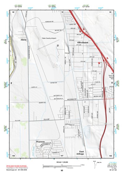 39121SW Page 95 Yuba City Topo Preview 1