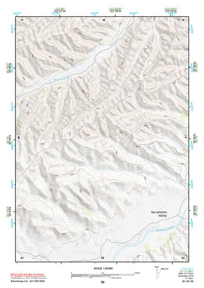 39122NE Page 50 Willows Topo Preview 1