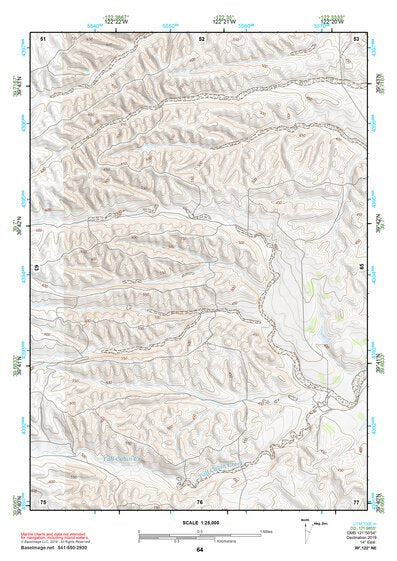 39122NE Page 64 Willows Topo Preview 1