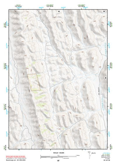 39122NE Page 97 Willows Topo Preview 1