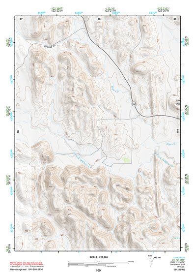 39122NE Page 100 Willows Topo Preview 1