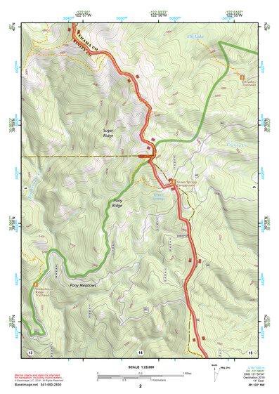 39122NW Page 2 Willows Topo Preview 1