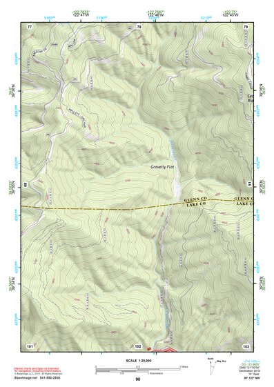 39122NW Page 90 Willows Topo Preview 1