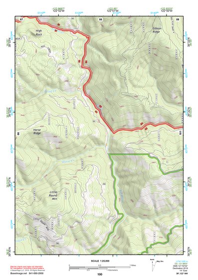 39122NW Page 100 Willows Topo Preview 1