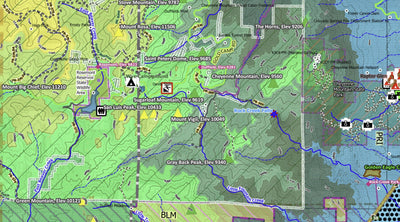 3D Geologic Mapping LLC Colorado Springs Exploration Map digital map