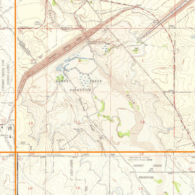 3D Geologic Mapping LLC Denver (1957) - 16 quadrangle-compilation, Authoritative, USGS, Seamless Map, 920 sq mi digital map