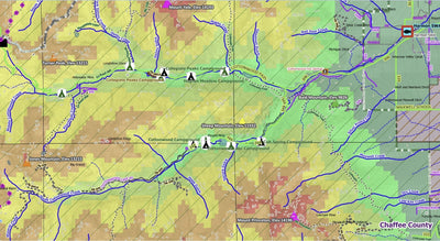 3D Geologic Mapping LLC Gunnison, CO Exploration Map for Sightseeing digital map