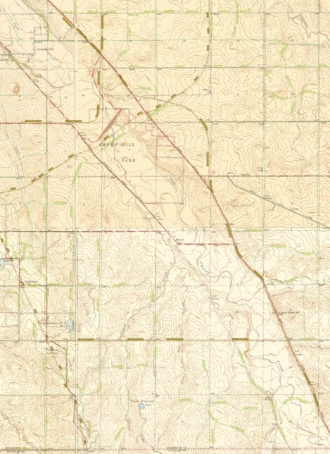 3D Geologic Mapping LLC Historical 1940-1942 Topo Maps of the Cherry Creek Reservoir Area digital map