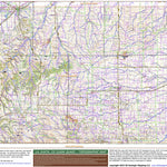 3D Geologic Mapping LLC La Junta, CO Topographic Map for Navigation and Recreation (250K Quad) digital map