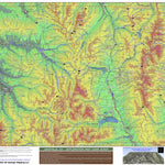 3D Geologic Mapping LLC Leadville, CO Exploration Map for Sightseeing digital map