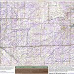 3D Geologic Mapping LLC Limon, CO Topographic Map for Navigation (250K Quad) digital map