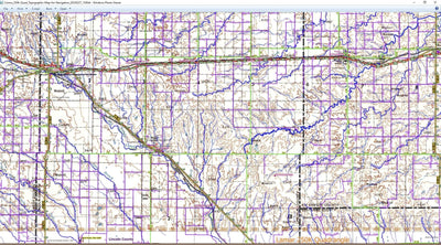 3D Geologic Mapping LLC Limon, CO Topographic Map for Navigation (250K Quad) digital map