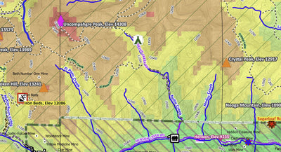 3D Geologic Mapping LLC Montrose, CO Exploration Map for Sightseeing digital map