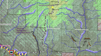 3D Geologic Mapping LLC Pikes Peak, CO Exploration Map for Sightseeing digital map