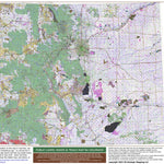 3D Geologic Mapping LLC Public Lands, Roads & Trails Map for Colorado digital map