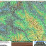 3D Geologic Mapping LLC Vail, CO 100K Quadrangle - Exploration Map for Sightseeing digital map
