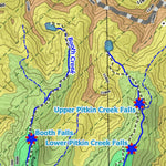 3D Geologic Mapping LLC Vail, CO 100K Quadrangle - Exploration Map for Sightseeing digital map