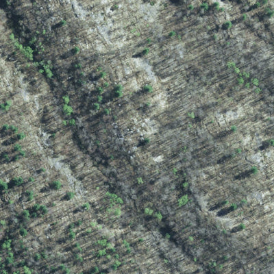 40° North geoGraphics Devil' s Lake (Lutterworth Lake) Bare Imagery Map digital map