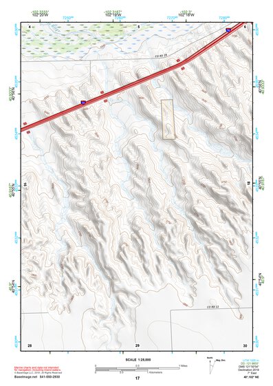 40102NE Page 17 Julesburg Topo Preview 1
