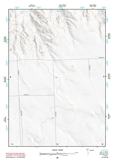 40102NE Page 20 Julesburg Topo Preview 1