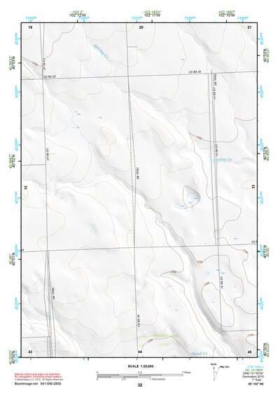 40102NE Page 32 Julesburg Topo Preview 1