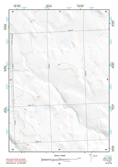 40102NE Page 33 Julesburg Topo Preview 1