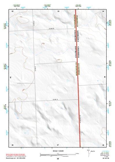 40102NE Page 35 Julesburg Topo Preview 1