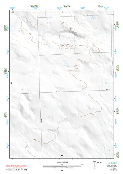 40102NE Page 36 Julesburg Topo Preview 1