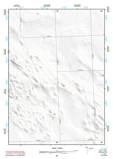 40102NE Page 37 Julesburg Topo Preview 1