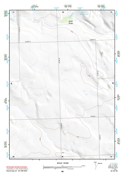 40102NE Page 44 Julesburg Topo Preview 1