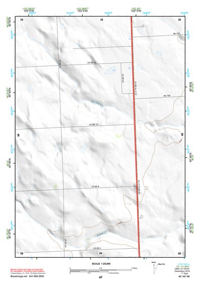 40102NE Page 47 Julesburg Topo Preview 1