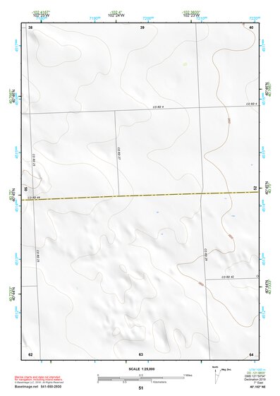 40102NE Page 51 Julesburg Topo Preview 1