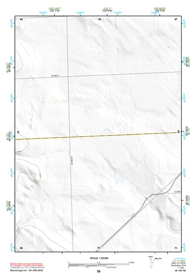 40102NE Page 58 Julesburg Topo Preview 1