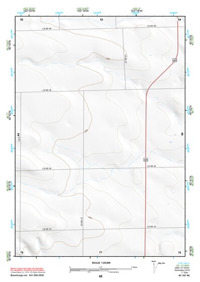 40102NE Page 65 Julesburg Topo Preview 1