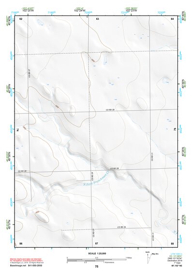 40102NE Page 75 Julesburg Topo Preview 1