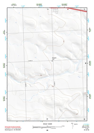 40102NE Page 85 Julesburg Topo Preview 1