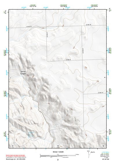 40102NW Page 2 Julesburg Topo Preview 1