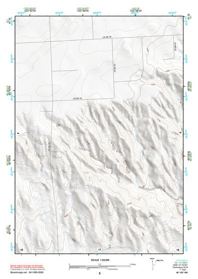 40102NW Page 5 Julesburg Topo Preview 1