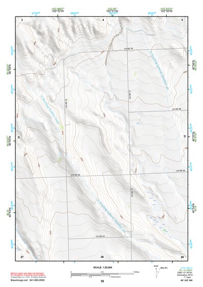 40102NW Page 16 Julesburg Topo Preview 1