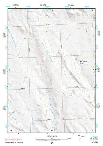 40102NW Page 17 Julesburg Topo Preview 1