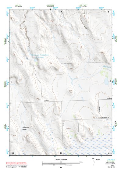 40102NW Page 19 Julesburg Topo Preview 1