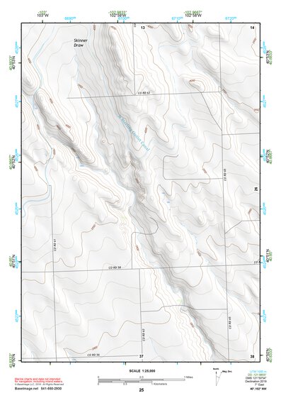 40102NW Page 25 Julesburg Topo Preview 1