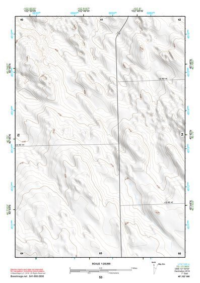 40102NW Page 53 Julesburg Topo Preview 1