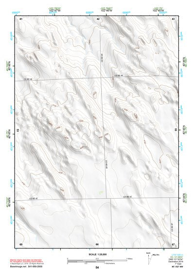 40102NW Page 54 Julesburg Topo Preview 1