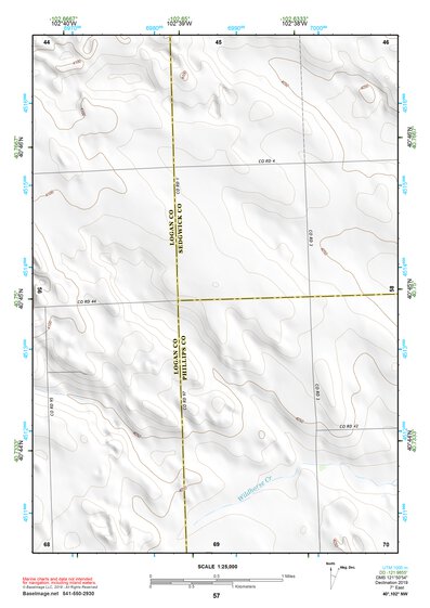 40102NW Page 57 Julesburg Topo Preview 1