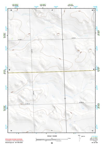 40102NW Page 59 Julesburg Topo Preview 1