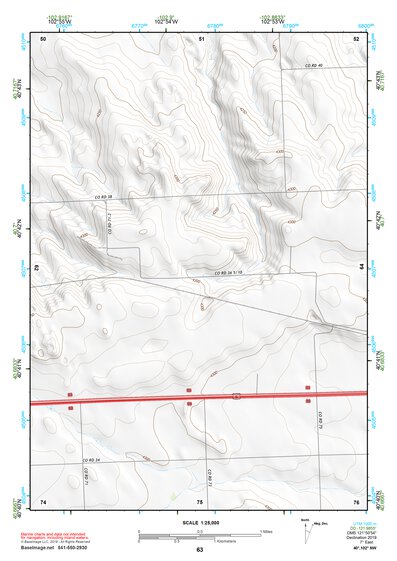 40102NW Page 63 Julesburg Topo Preview 1