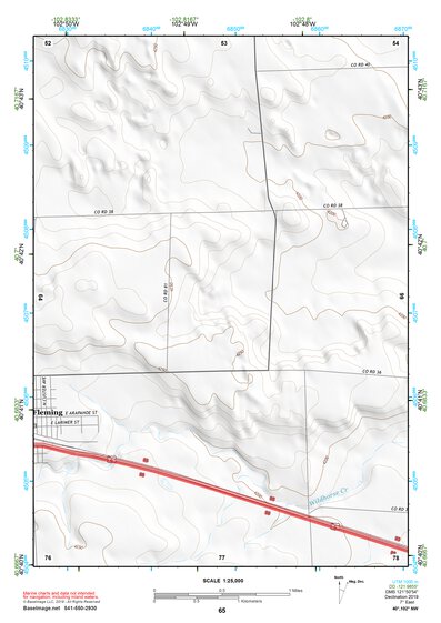 40102NW Page 65 Julesburg Topo Preview 1