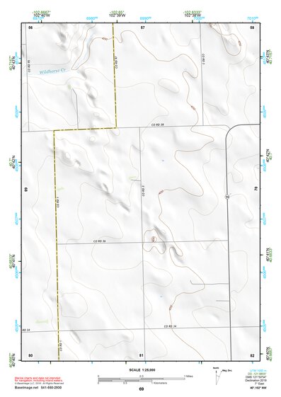 40102NW Page 69 Julesburg Topo Preview 1
